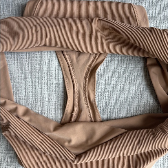 Aerie crossover Tan Bikini Bottom - Picture 4 of 5